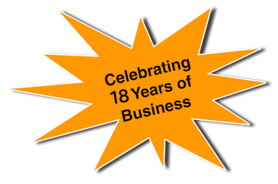 18 years in business